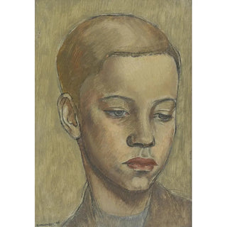 Bernard Meninsky - Head of a Boy.webp