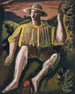 Berger sitzend - Bernard Meninsky — Ansicht des Kunstwerks