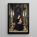 Vergine con Bambino e angeli musicisti - Bernard van Orley — quadro incorniciato alla parete