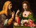 La Conversione della Maddalena - Bernardino Luini — vista dell’opera