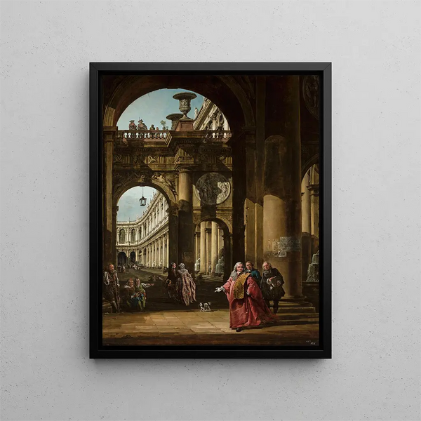 Bernardo Bellotto - Selfportrait in the attire of the Venetian Procurator.webp