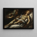 Pietà - Bernardo Strozzi — framed artwork on a wall