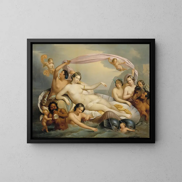 Der Triumph der Galatea - Berndt Abraham Godenhjelm — gerahmtes Bild an der Wand