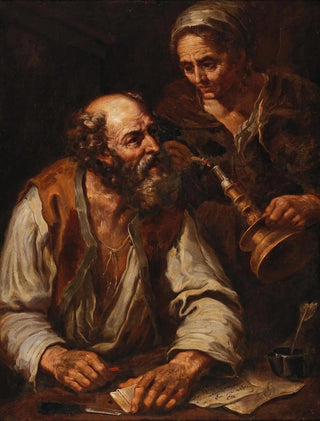 Bernhard Keil - Sealing a letter.webp