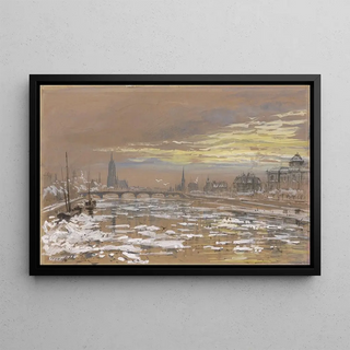 Bernhard Mannfeld - Frankfurt am Main im Winter.webp