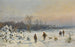 Cacciatori nella neve - Bernhard Mühlig — vista dell’opera