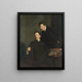 Doppelporträt der Brüder Bernhard und Emil Sterman - Bernhard Störmann — gerahmtes Bild an der Wand