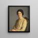 Ritratto di donna - Bernhard Störmann — quadro incorniciato alla parete