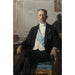Reproduktion des Gemäldes Gustave V 1858-1950 Kronprinz von Schweden und Norwegen, König von Schweden - Bernhard Störmann