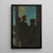 Portrait von Bernhard und Emil Österman - Bernhard Störmann — gerahmtes Bild an der Wand