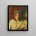 Ritratto di una donna - Bernhard Störmann — quadro incorniciato alla parete
