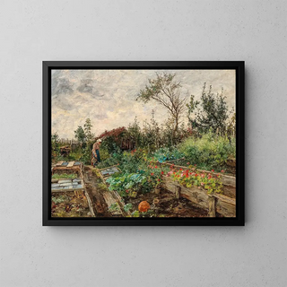Bertha von Tarnoczy - In the Farmhouse Garden.webp