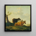Vieh - Dionys van Dongen — gerahmtes Bild an der Wand