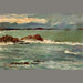 Riproduzione del dipinto Biarritz di José Villegas Cordero