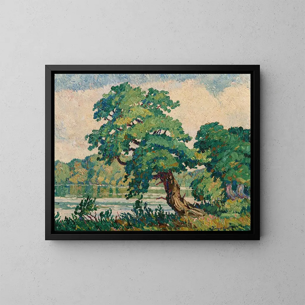 Petit fleuve Arkansas - Birger Sandzén — quadro incorniciato alla parete