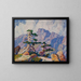 Nähe der Baumgrenze, Rocky Mountains, Colorado - Birger Sandzén — gerahmtes Bild an der Wand
