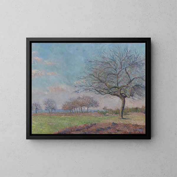 Giverny - Blanche Hoschedé-Monet — gerahmtes Bild an der Wand