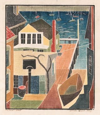Blanche Lazzell - My wharf studio.webp