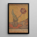 Reproduction of the painting La Tulipe violette, New York - Blanche Lazzell