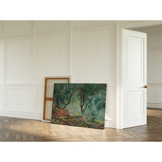 Bois d'Oliviers au Jardin Moreno - Claude Monet | Reproduction Tableau Décoration murale affiche copie