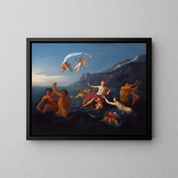 Il Trionfo di Demetra - Bon Boullogne — quadro incorniciato alla parete