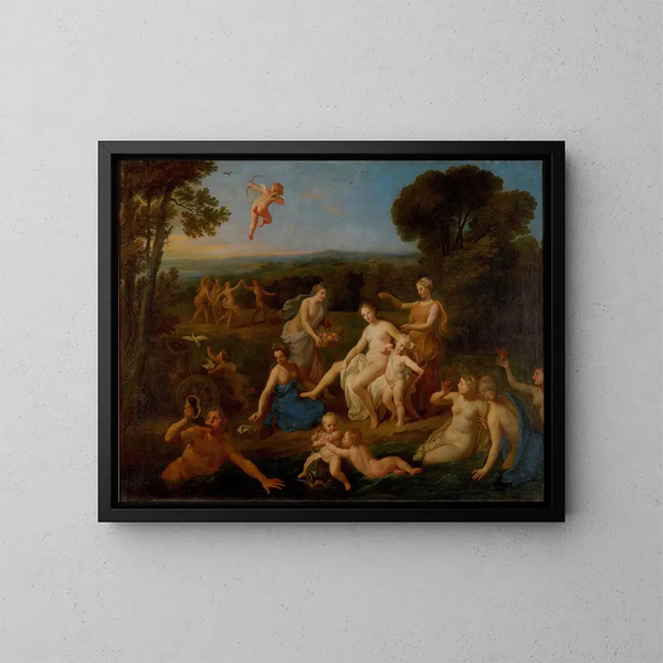 La Toilette de Vénus - Bon Boullogne — quadro incorniciato alla parete