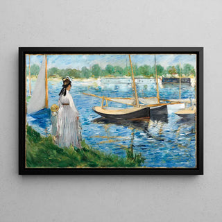 The Banks of the Seine at Argenteuil - Edouard Manet
