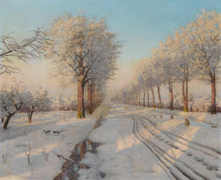 Boris Vasilievich Bessonov - Winter Sunset.webp