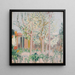 Blumenstrauß mit blühenden Bäumen - Maurice Denis — gerahmtes Bild an der Wand