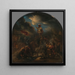 Brinio élevé sur un bouclier - Jan Lievens — framed artwork on a wall