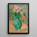 Krug mit Blumen - Broncia Koller-Pinell — gerahmtes Bild an der Wand