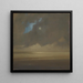Nebel am Bodensee - Carl Hollmann — gerahmtes Bild an der Wand