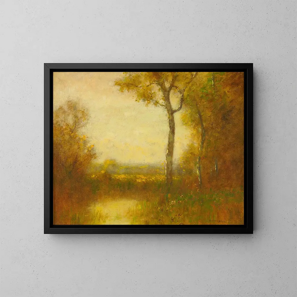 Autunno nella valle di Brandywine, Pennsylvania - Bruce Crane — quadro incorniciato alla parete