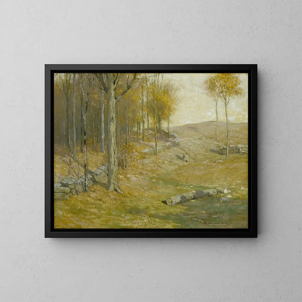 Herbst - Bruce Crane — gerahmtes Bild an der Wand