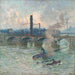 Brume, vapeur et fumée sur la Tamise - Émile Claus — artwork view