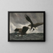 Aigles de mer - Bruno Liljefors — gerahmtes Bild an der Wand
