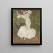Dancer - Brynolf Wennerberg — framed artwork on a wall