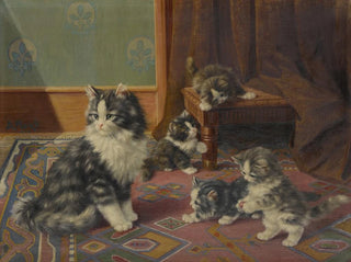 Burkhard Flury - Cat Family.webp