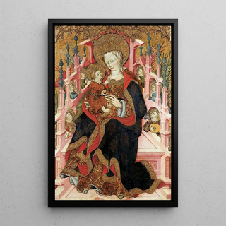 Burnham Master - Virgin and Child Enthroned with Angels Making Music.webp