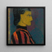 Busto d'uomo in abito - Édouard Vuillard — quadro incorniciato alla parete