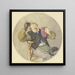 Buveur de vin - Cornelis Dusart — quadro incorniciato alla parete