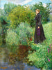 L'été dernier, les choses étaient plus vertes - Byam Shaw — Ansicht des Kunstwerks