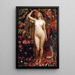La Femme, l'Homme et le Serpent - Byam Shaw — framed artwork on a wall
