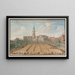 Parade der Damenringrennen in Dresden - C.H. Fritzsche — gerahmtes Bild an der Wand