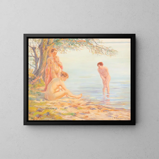 C Peter Bergmann - Three bathing nudes.webp