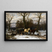 Les Marchands de bois - Caesar Bimmermann — gerahmtes Bild an der Wand