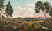 Panorama-Gemälde von Umtata und den Bergen des Drakensberg, Provinz Ost - Caesar Carl Hans Henkel — Ansicht des Kunstwerks