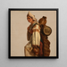 Calabraise Painting - Jacques-Raymond Brascassat — framed artwork on a wall