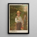 Le temps des cerises - Caldwell Co — framed artwork on a wall
