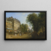 Boulevard Montmartre - Caleb Robert Stanley — gerahmtes Bild an der Wand